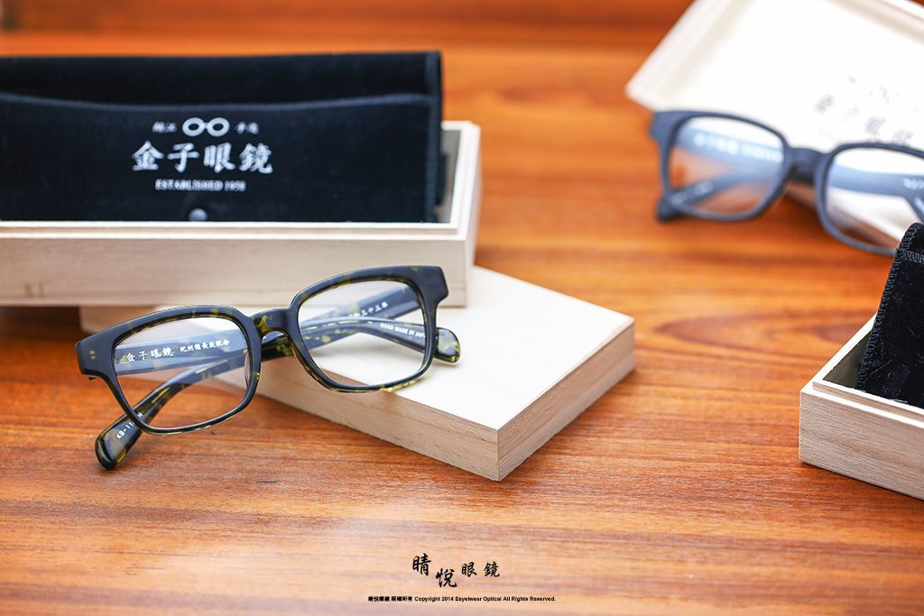 睛悦眼鏡,金子眼鏡,kaneko,KB 11,KH,手工眼鏡,日本手工眼鏡,紀州備長炭,備長炭