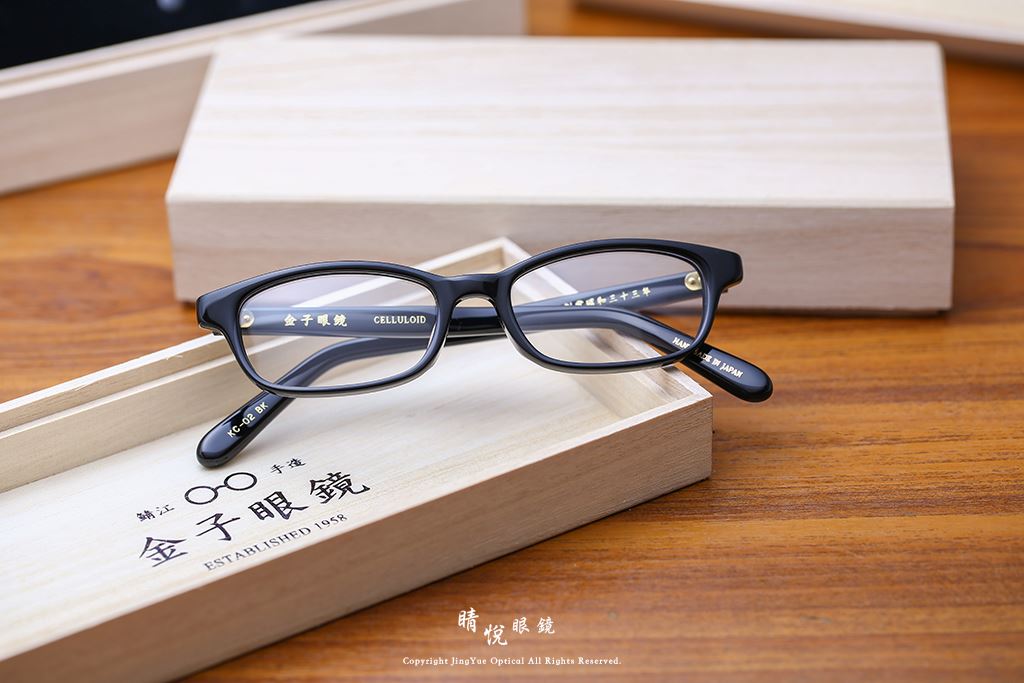 睛悦眼鏡,金子眼鏡,kaneko,KC02,BK,手工眼鏡,日本手工眼鏡