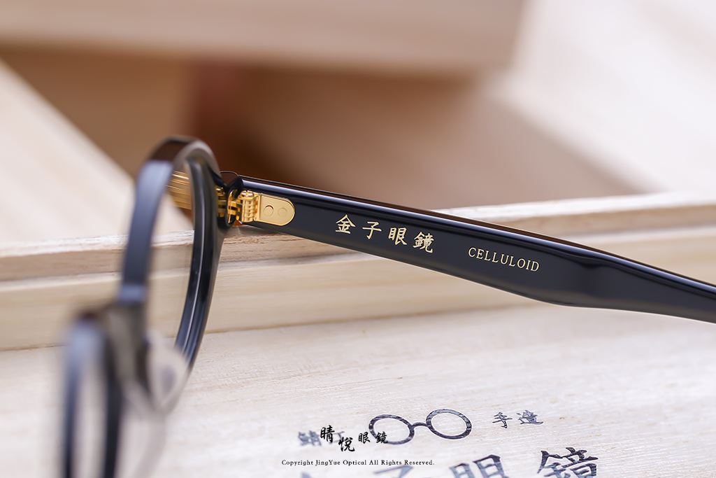 睛悦眼鏡,金子眼鏡,kaneko,KC10,BK,手工眼鏡,日本手工眼鏡,賽璐珞,Celluloid