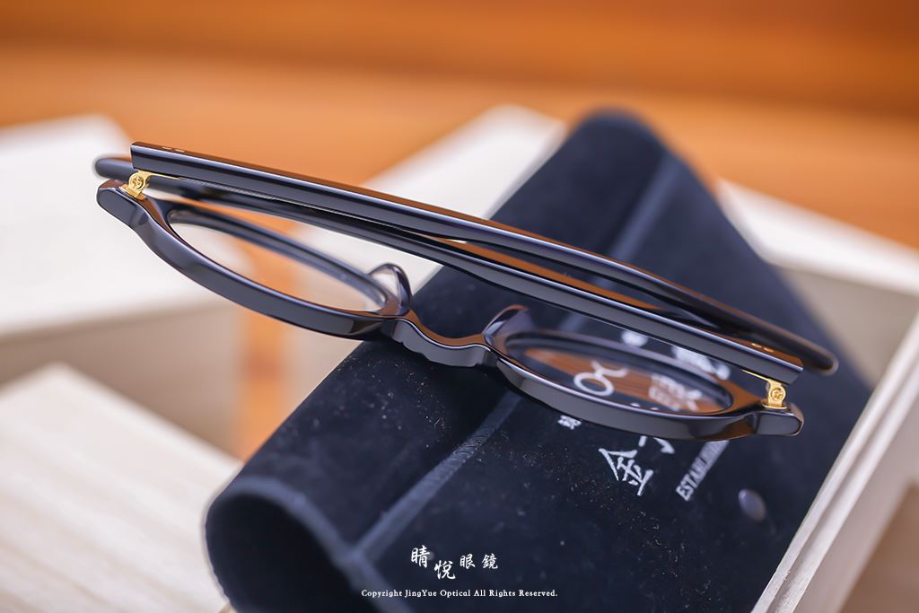 睛悦眼鏡,金子眼鏡,kaneko,KC10,BK,手工眼鏡,日本手工眼鏡,賽璐珞,Celluloid