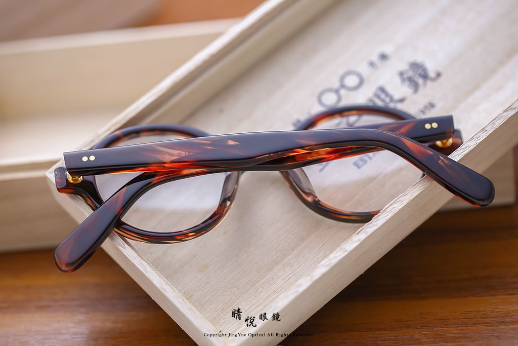 睛悦眼鏡,金子眼鏡,kaneko,手工眼鏡,日本手工眼鏡,賽璐珞,Celluloid,KC 10 RDS