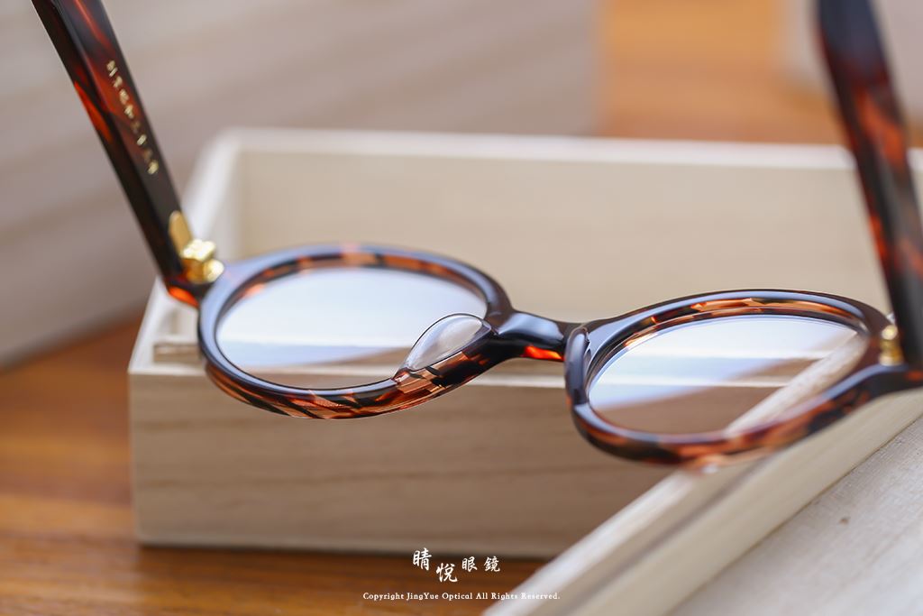 睛悦眼鏡,金子眼鏡,kaneko,手工眼鏡,日本手工眼鏡,賽璐珞,Celluloid,KC 10 RDS