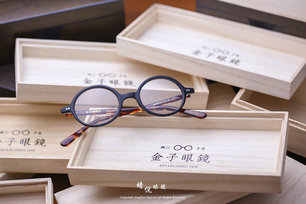 睛悦眼鏡,金子眼鏡,kaneko,KC13,BK,手工眼鏡,日本手工眼鏡,賽璐珞,Celluloid