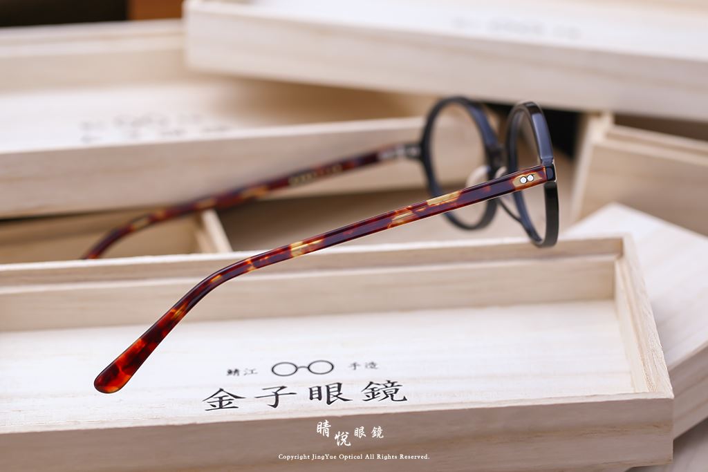 睛悦眼鏡,金子眼鏡,kaneko,KC13,BK,手工眼鏡,日本手工眼鏡,賽璐珞,Celluloid