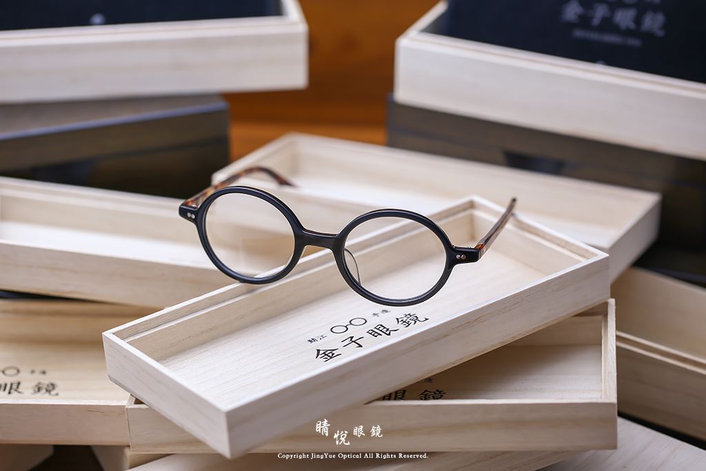 睛悦眼鏡,金子眼鏡,kaneko,KC13,BK,手工眼鏡,日本手工眼鏡,賽璐珞,Celluloid