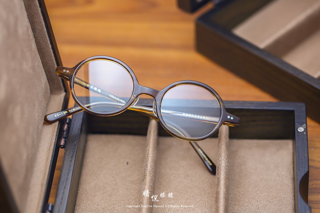 睛悦眼鏡,金子眼鏡,kaneko,KC13R,YLS,手工眼鏡,日本手工眼鏡,賽璐珞,Celluloid