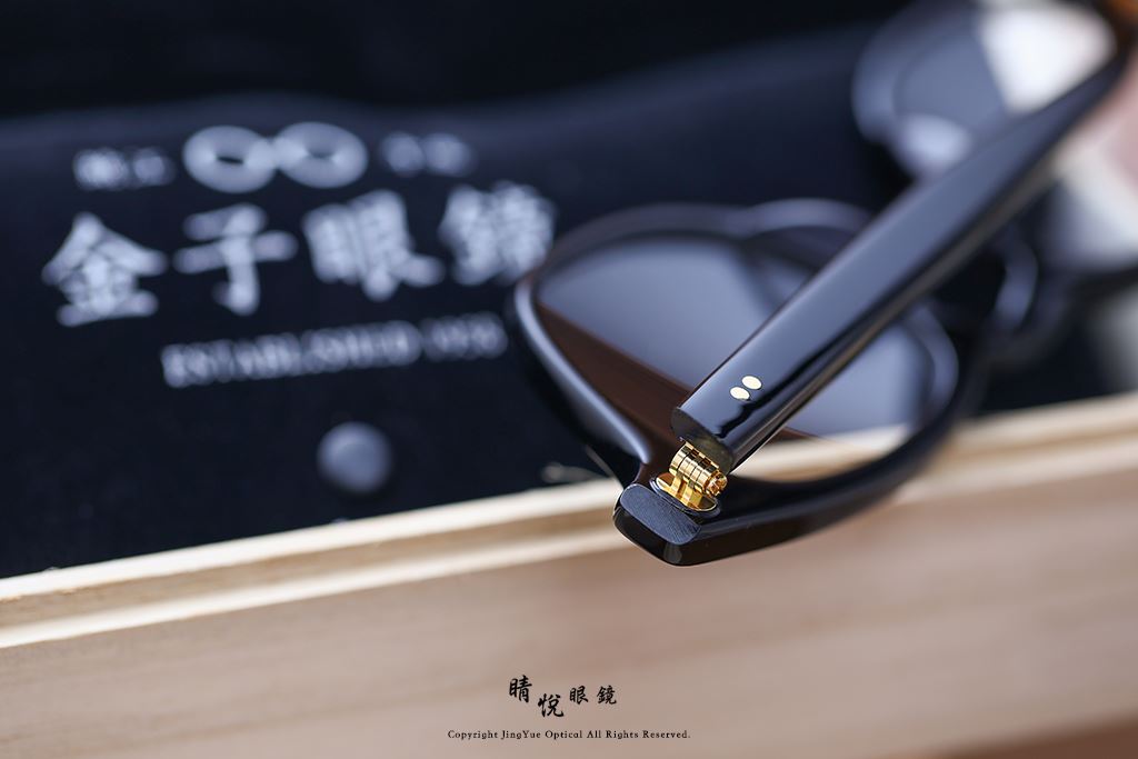 睛悦眼鏡,金子眼鏡,kaneko,KC18,BK,手工眼鏡,日本手工眼鏡,賽璐珞,Celluloid