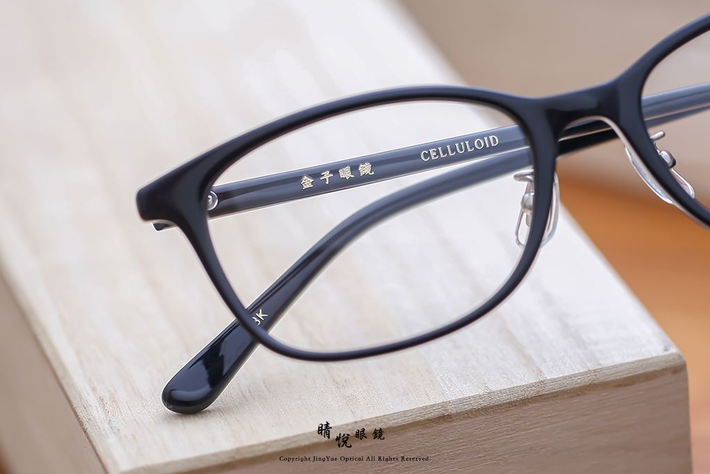 睛悦眼鏡,金子眼鏡,kaneko,KC22R,BK,手工眼鏡,日本手工眼鏡,賽璐珞,Celluloid