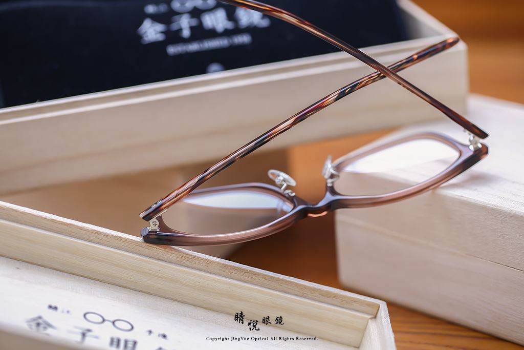 睛悦眼鏡,金子眼鏡,kaneko,KC22R,PBR,手工眼鏡,日本手工眼鏡,賽璐珞,Celluloid
