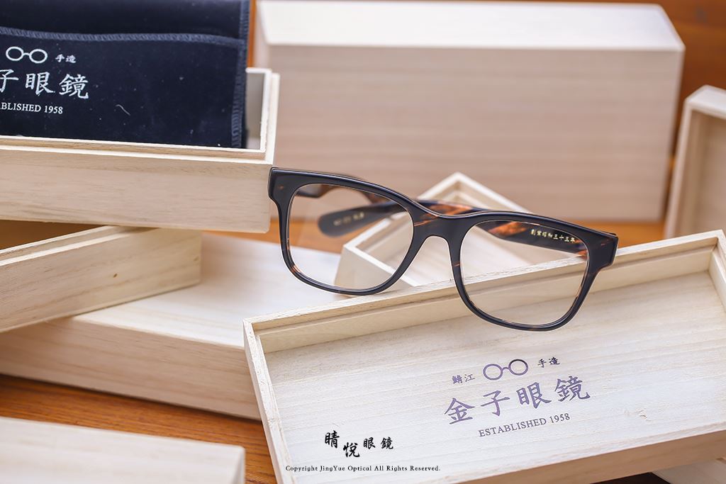 睛悦眼鏡,金子眼鏡,kaneko,KC23,BLS,手工眼鏡,日本手工眼鏡,賽璐珞,Celluloid