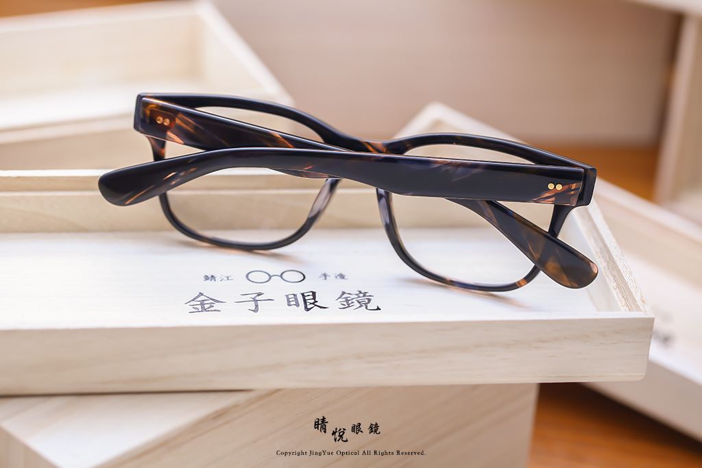 睛悦眼鏡,金子眼鏡,kaneko,KC23,BLS,手工眼鏡,日本手工眼鏡,賽璐珞,Celluloid