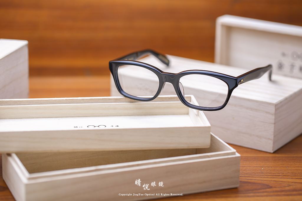 睛悦眼鏡,金子眼鏡,kaneko,KC36,BK,手工眼鏡,日本手工眼鏡,賽璐珞,Celluloid