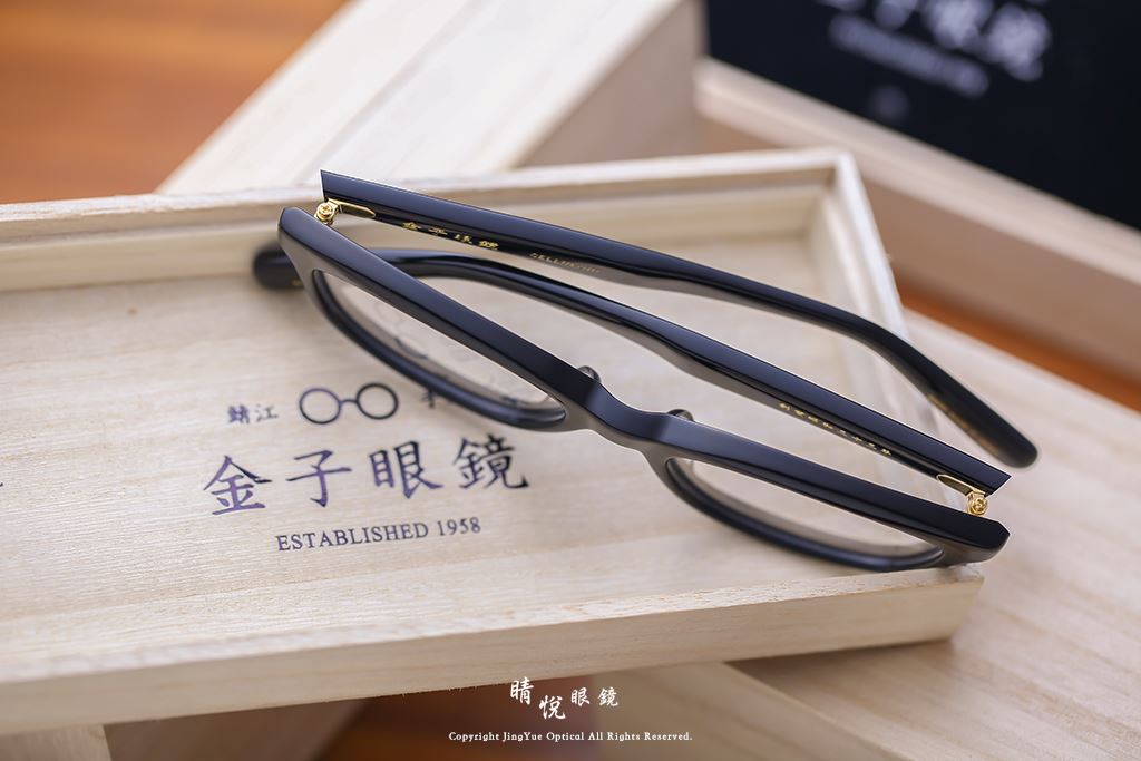 睛悦眼鏡,金子眼鏡,kaneko,KC36,BK,手工眼鏡,日本手工眼鏡,賽璐珞,Celluloid