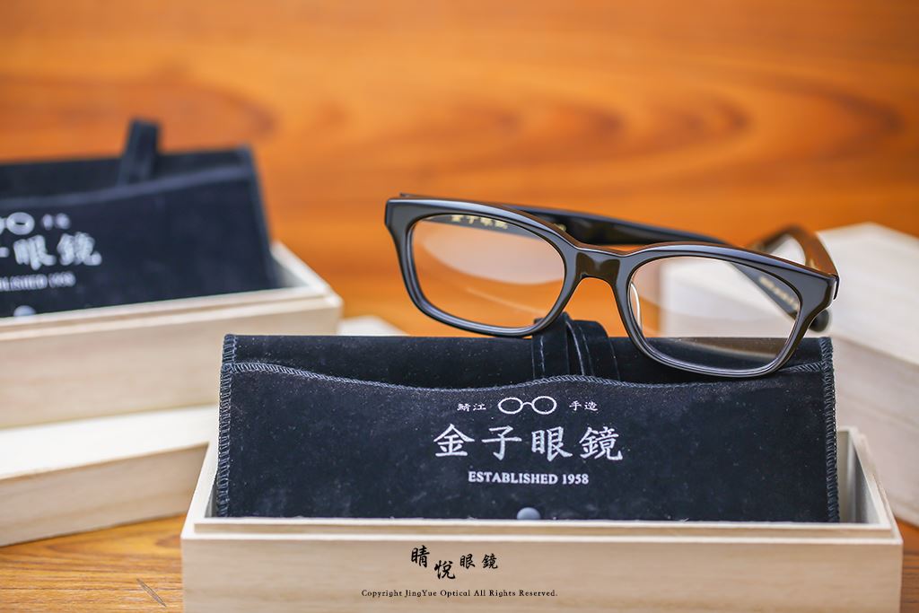 睛悦眼鏡,金子眼鏡,kaneko,KC36,BK,手工眼鏡,日本手工眼鏡,賽璐珞,Celluloid