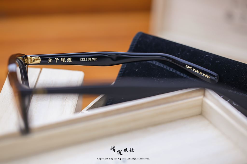 睛悦眼鏡,金子眼鏡,kaneko,KC36,BK,手工眼鏡,日本手工眼鏡,賽璐珞,Celluloid