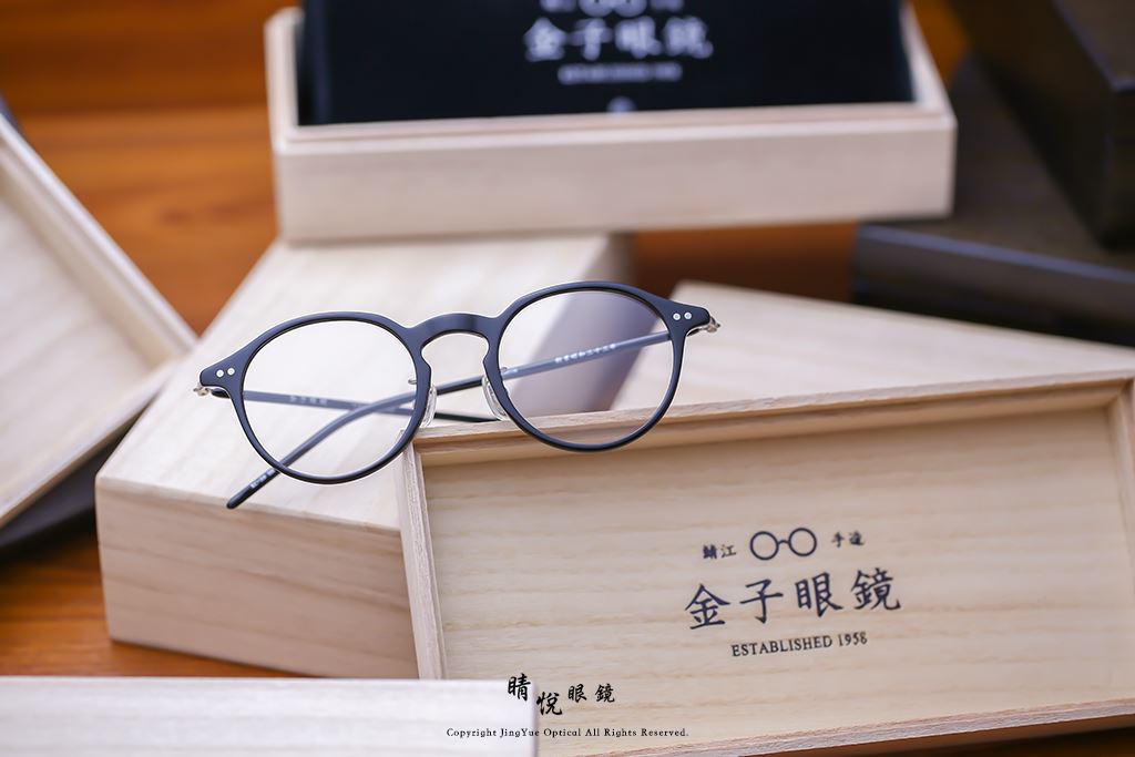 睛悦眼鏡,金子眼鏡,kaneko,手工眼鏡,日本手工眼鏡,賽璐珞,Celluloid,KC39,BK