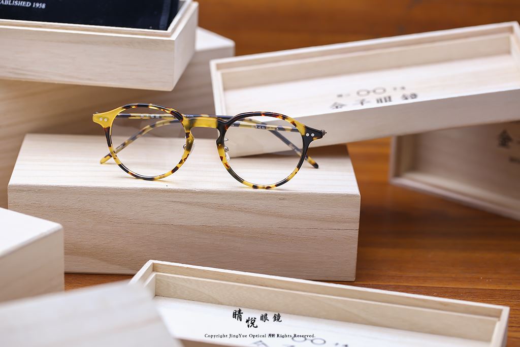 睛悦眼鏡,金子眼鏡,kaneko,手工眼鏡,日本手工眼鏡,賽璐珞,Celluloid,KC39,YLDE