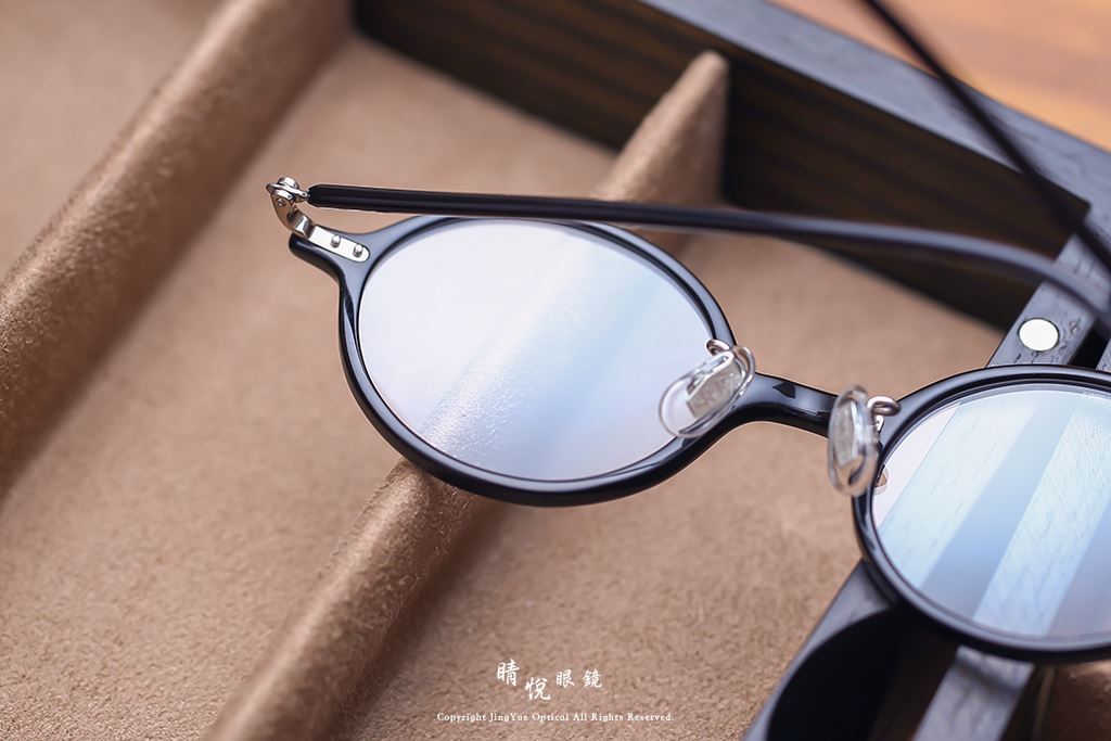 睛悦眼鏡,金子眼鏡,kaneko,手工眼鏡,日本手工眼鏡,賽璐珞,Celluloid,KC40,BK