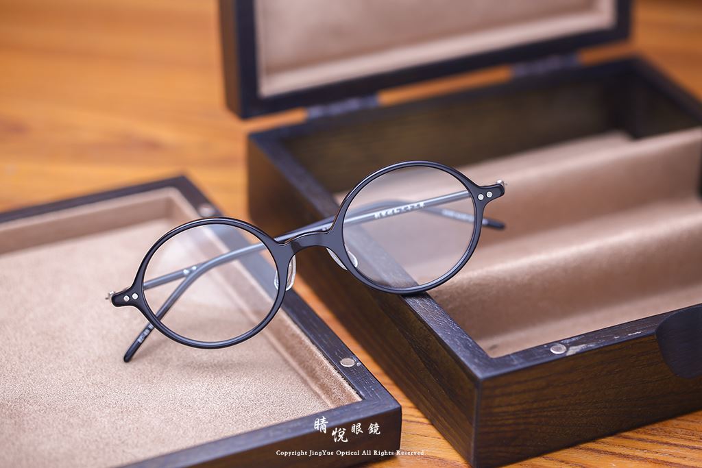 睛悦眼鏡,金子眼鏡,kaneko,手工眼鏡,日本手工眼鏡,賽璐珞,Celluloid,KC40,BK