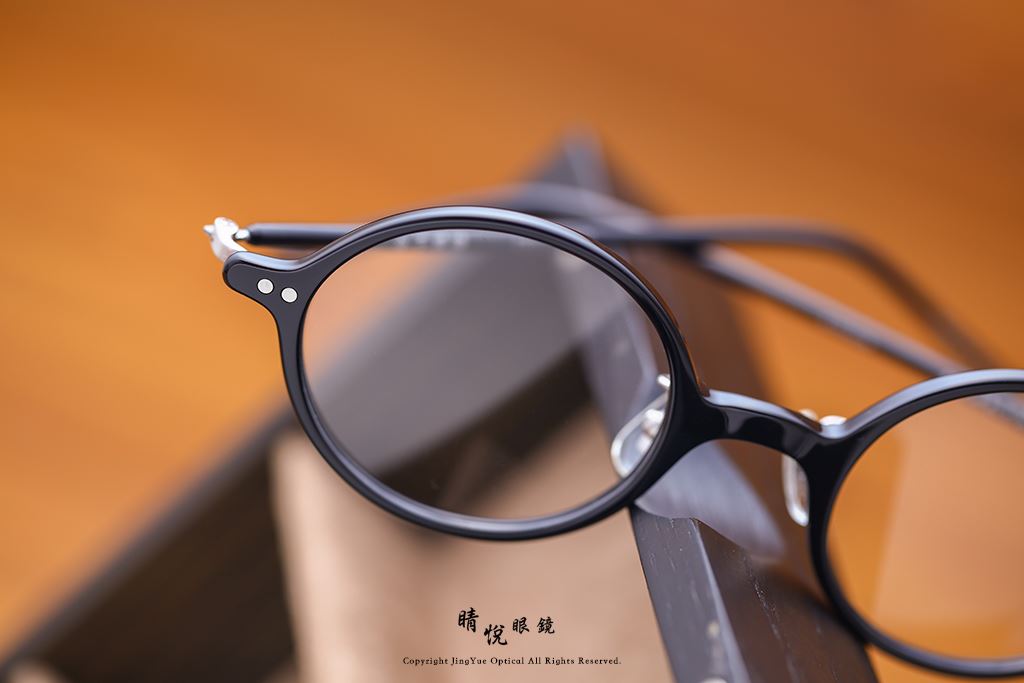 睛悦眼鏡,金子眼鏡,kaneko,手工眼鏡,日本手工眼鏡,賽璐珞,Celluloid,KC40,BK