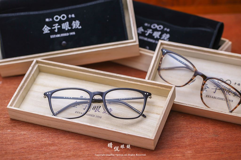 睛悦眼鏡,金子眼鏡,kaneko,手工眼鏡,日本手工眼鏡,賽璐珞,Celluloid,KC49,BK