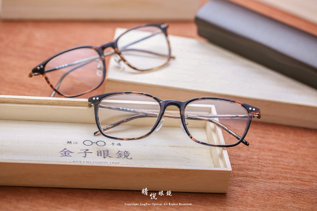 睛悦眼鏡,金子眼鏡,kaneko,手工眼鏡,日本手工眼鏡,賽璐珞,Celluloid,KC49,BLS