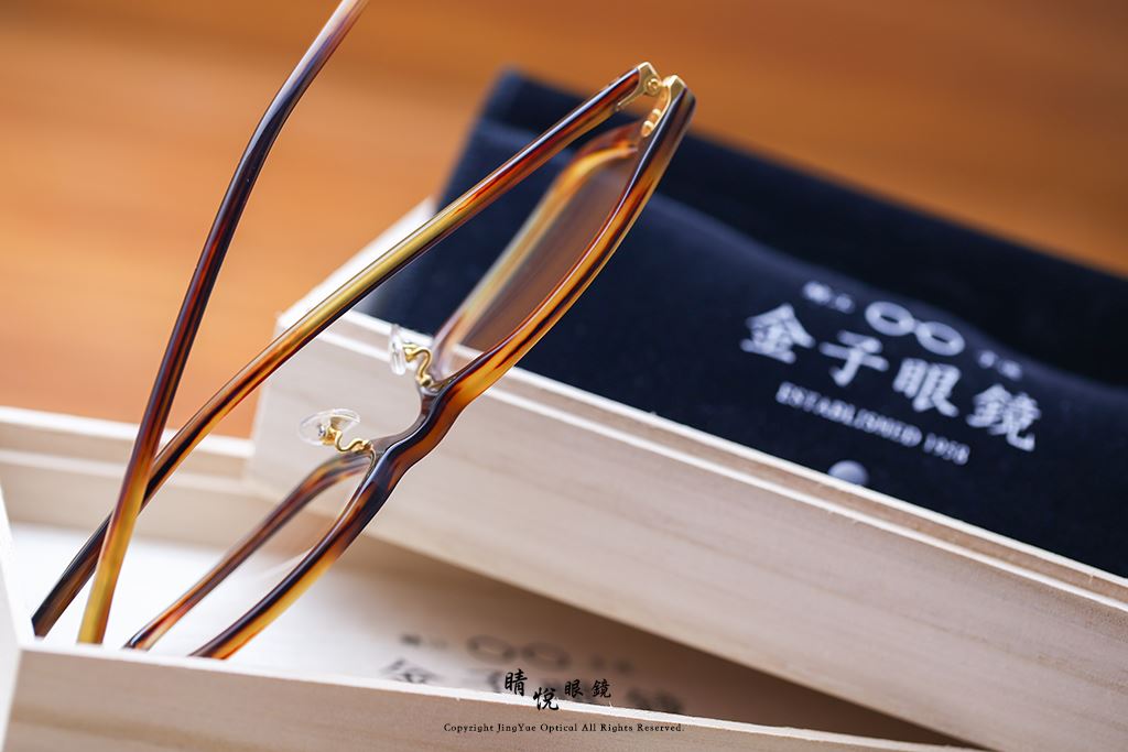 睛悦眼鏡,金子眼鏡,kaneko,手工眼鏡,日本手工眼鏡,賽璐珞,Celluloid,KC52,MBRS