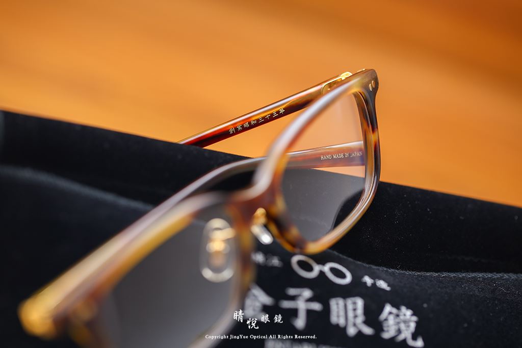 睛悦眼鏡,金子眼鏡,kaneko,手工眼鏡,日本手工眼鏡,賽璐珞,Celluloid,KC52,MBRS