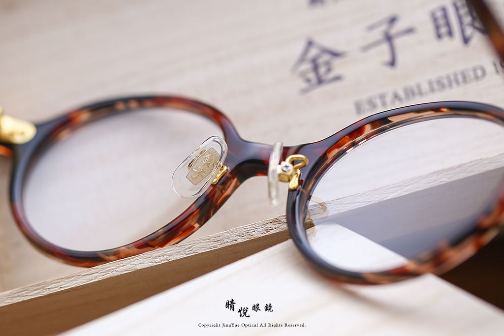 睛悦眼鏡,金子眼鏡,kaneko,手工眼鏡,日本手工眼鏡,賽璐珞,Celluloid,KC53,DEMI