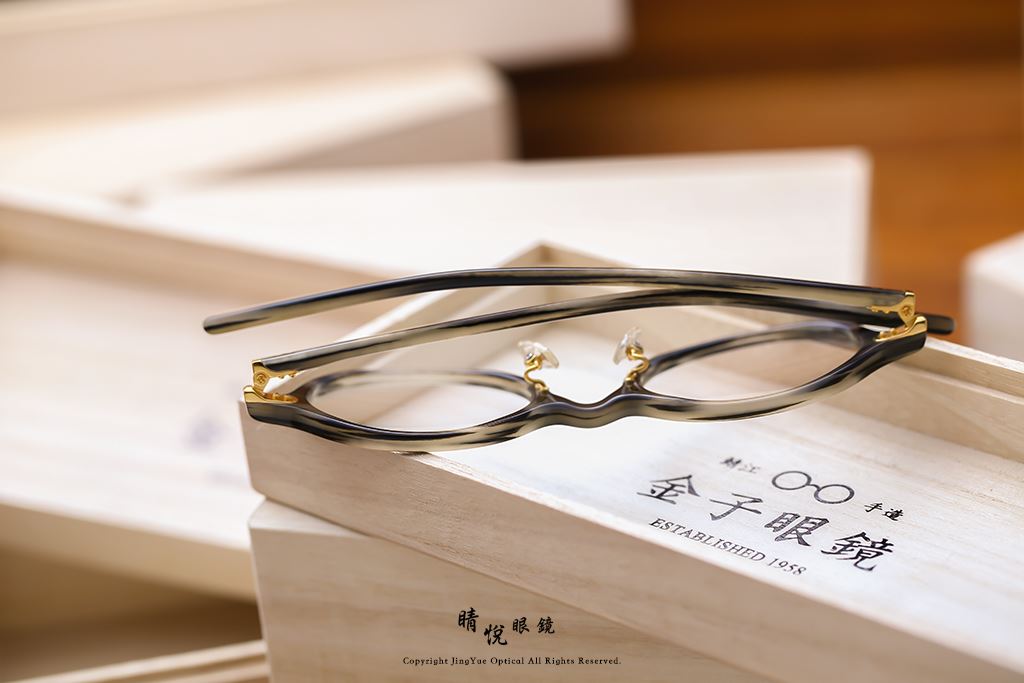 睛悦眼鏡,金子眼鏡,kaneko,手工眼鏡,日本手工眼鏡,賽璐珞,Celluloid,KC53,MKHS