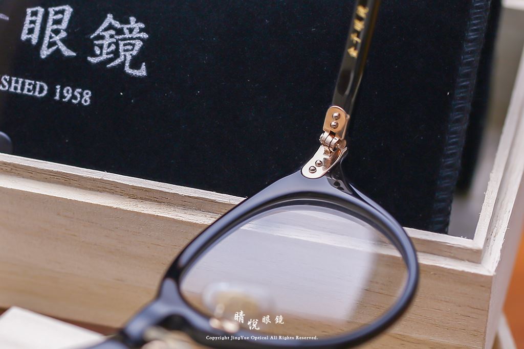 睛悦眼鏡,金子眼鏡,kaneko,手工眼鏡,日本手工眼鏡,賽璐珞,Celluloid,KC58,BK