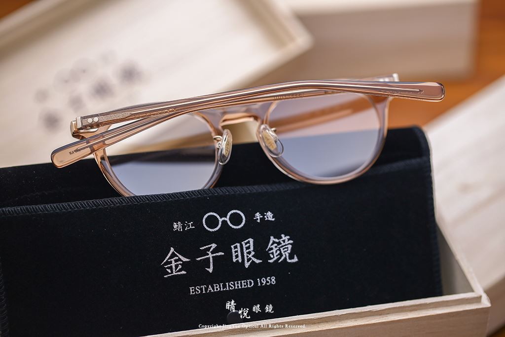 睛悦眼鏡,金子眼鏡,kaneko,手工眼鏡,日本手工眼鏡,賽璐珞,Celluloid,KC58,CBR