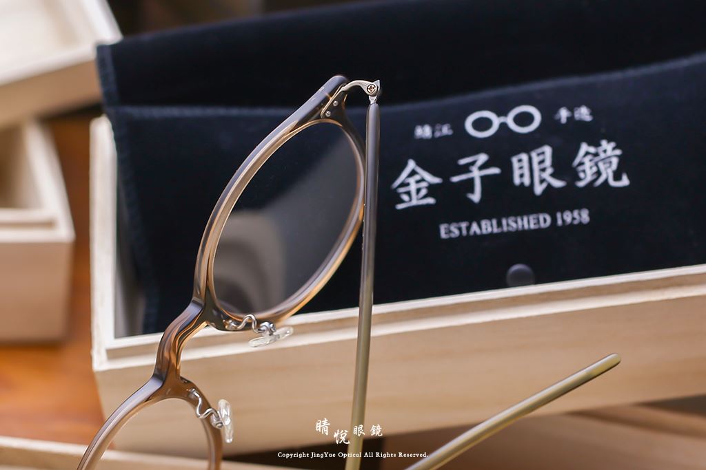 睛悦眼鏡,金子眼鏡,kaneko,手工眼鏡,日本手工眼鏡,賽璐珞,Celluloid,KC72,BR