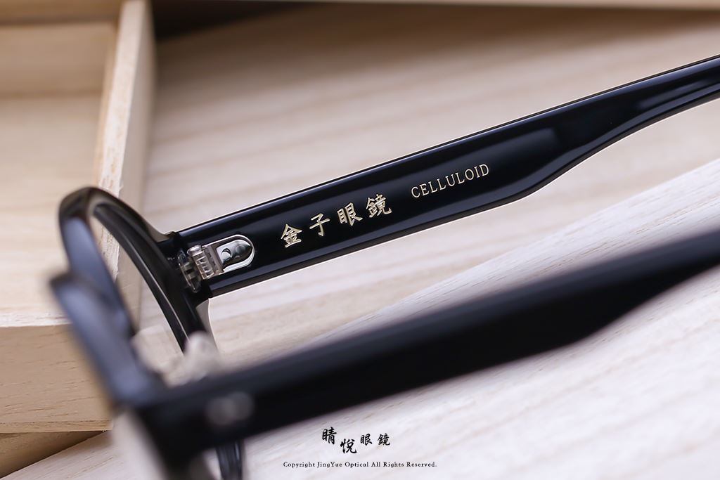 睛悦眼鏡,金子眼鏡,kaneko,手工眼鏡,日本手工眼鏡,賽璐珞,Celluloid,KC76,BK