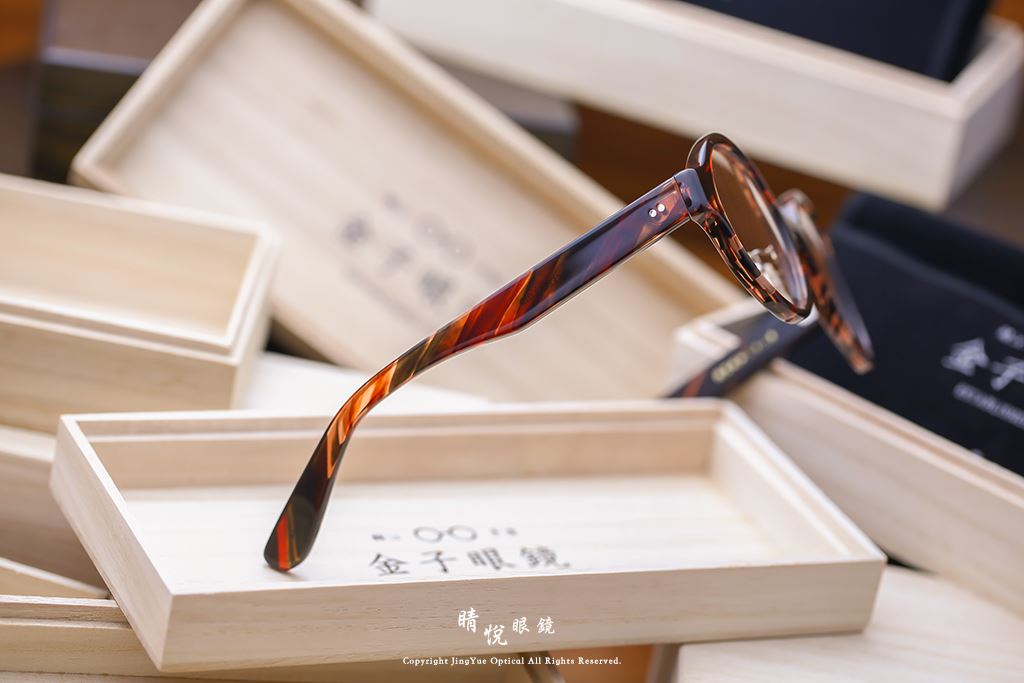 睛悦眼鏡,金子眼鏡,kaneko,手工眼鏡,日本手工眼鏡,賽璐珞,Celluloid,KC76,RDS