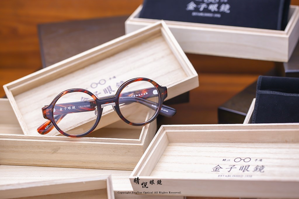 睛悦眼鏡,金子眼鏡,kaneko,手工眼鏡,日本手工眼鏡,925銀飾,賽璐珞,Celluloid,KCP12,RDS