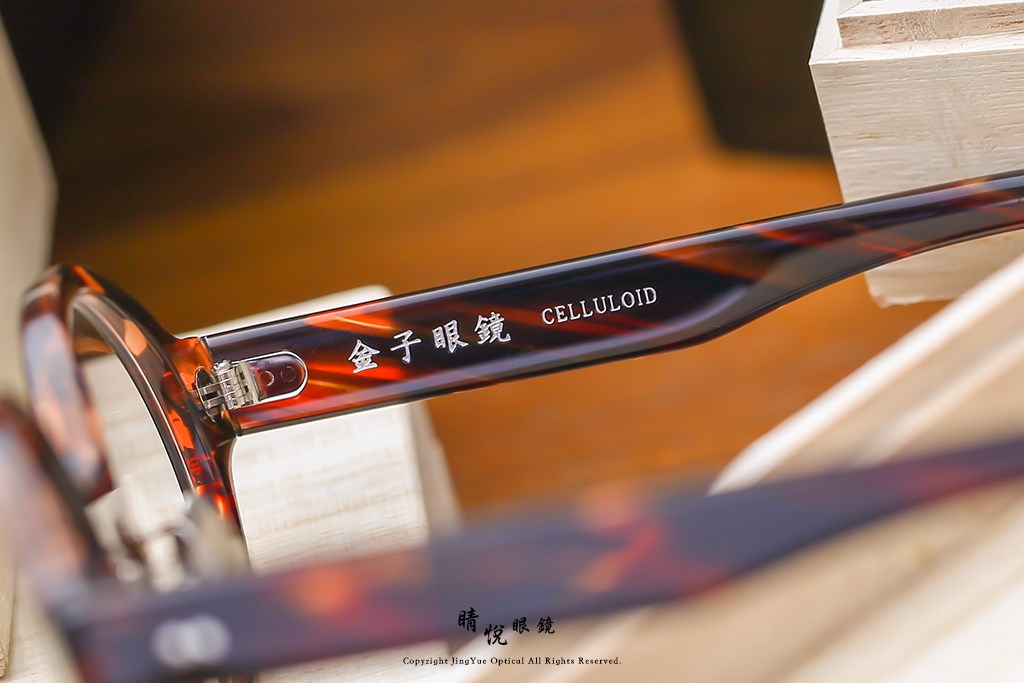 睛悦眼鏡,金子眼鏡,kaneko,手工眼鏡,日本手工眼鏡,925銀飾,賽璐珞,Celluloid,KCP12,RDS