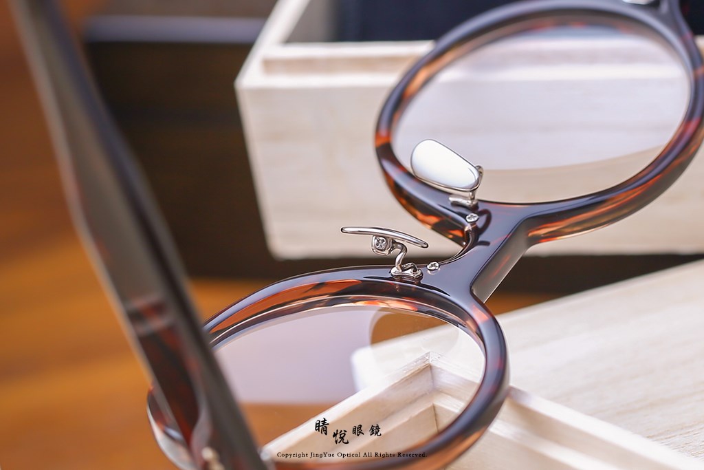 睛悦眼鏡,金子眼鏡,kaneko,手工眼鏡,日本手工眼鏡,925銀飾,賽璐珞,Celluloid,KCP12,RDS