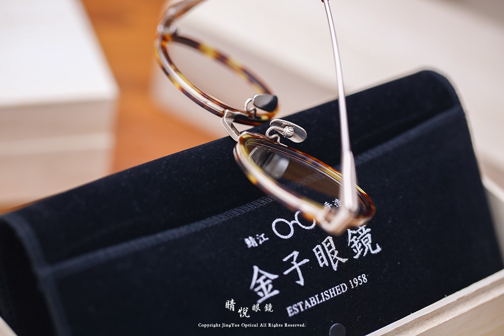 睛悦眼鏡,金子眼鏡,kaneko,手工眼鏡,日本手工眼鏡,KJ16,DEMI