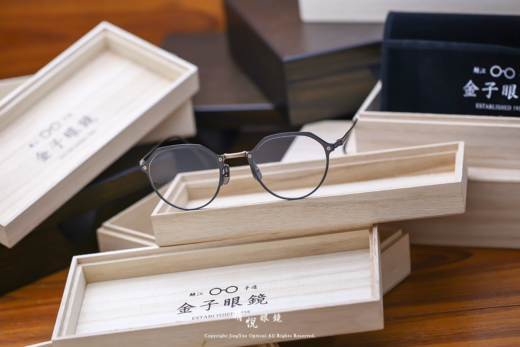 睛悦眼鏡,金子眼鏡,kaneko,手工眼鏡,日本手工眼鏡,KJ39,BKGP