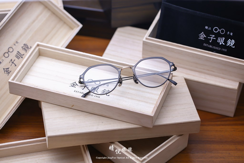 睛悦眼鏡,金子眼鏡,kaneko,手工眼鏡,日本手工眼鏡,KJ39,BKGP