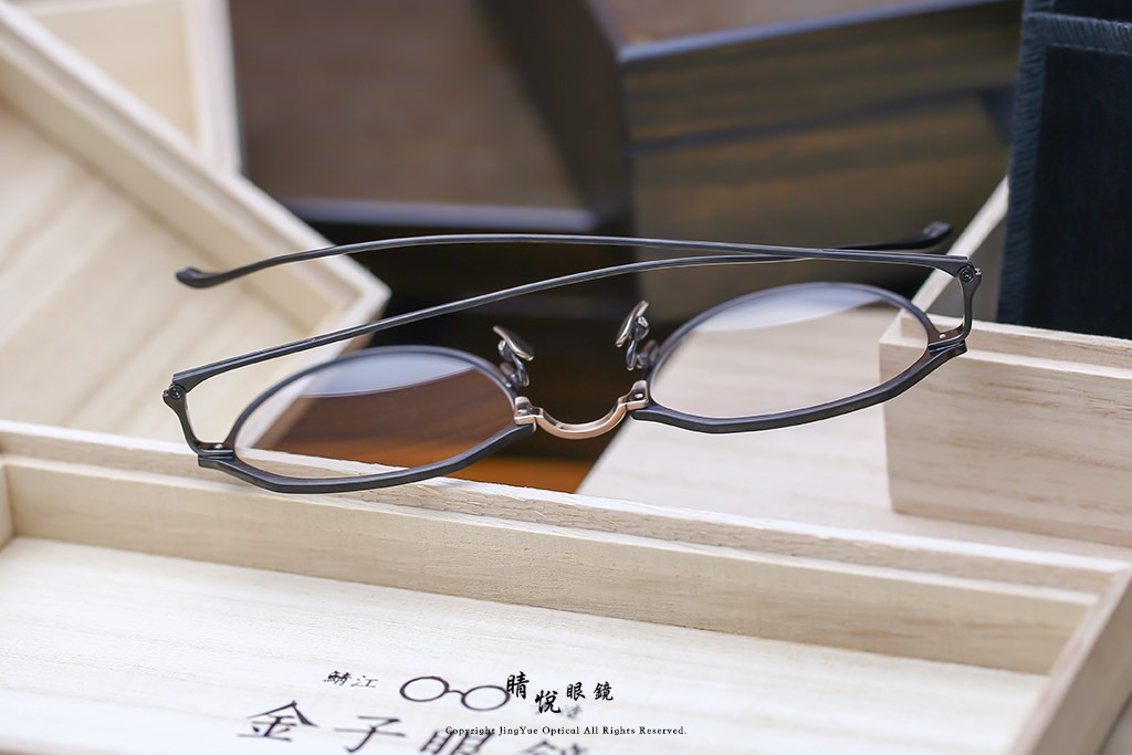 睛悦眼鏡,金子眼鏡,kaneko,手工眼鏡,日本手工眼鏡,KJ39,BKGP