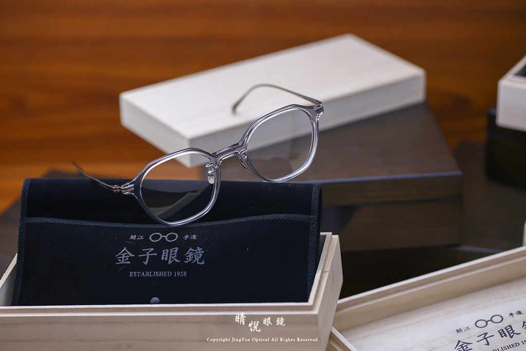 睛悦眼鏡,金子眼鏡,kaneko,手工眼鏡,日本手工眼鏡,KJ55,CGY