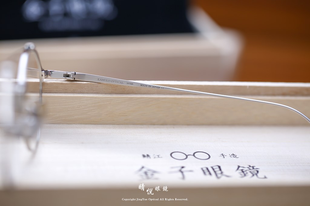 睛悦眼鏡,金子眼鏡,kaneko,手工眼鏡,日本手工眼鏡,KJ30,BKL