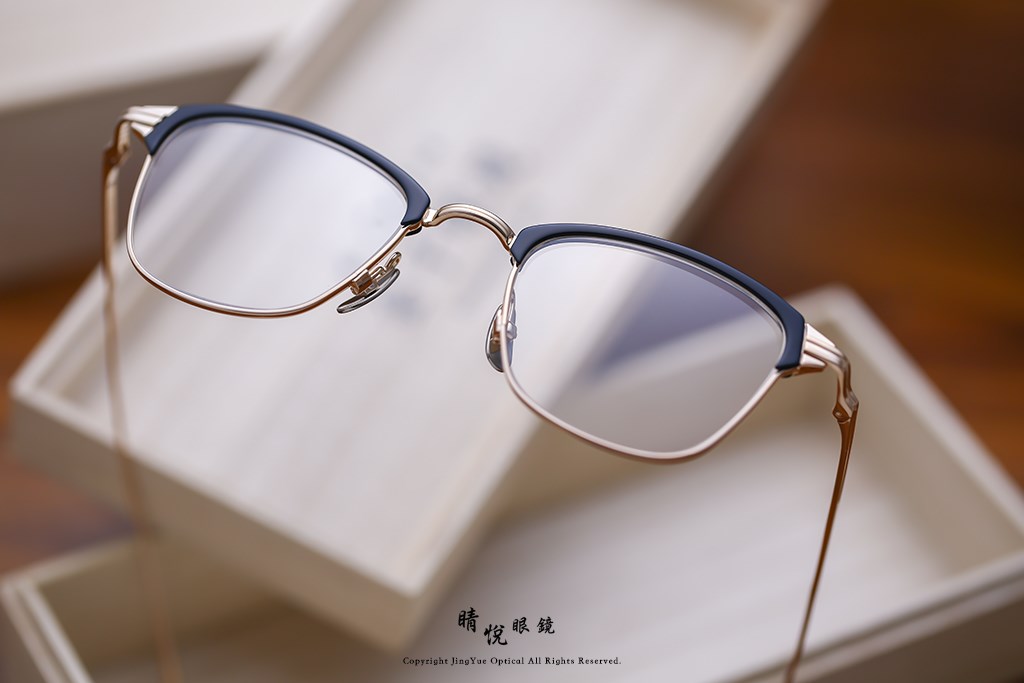睛悦眼鏡,金子眼鏡,kaneko,手工眼鏡,日本手工眼鏡,KJ26,BKGP
