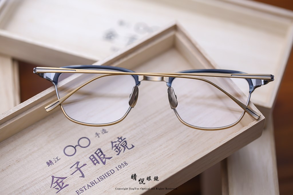 睛悦眼鏡,金子眼鏡,kaneko,手工眼鏡,日本手工眼鏡,KJ26,NVS