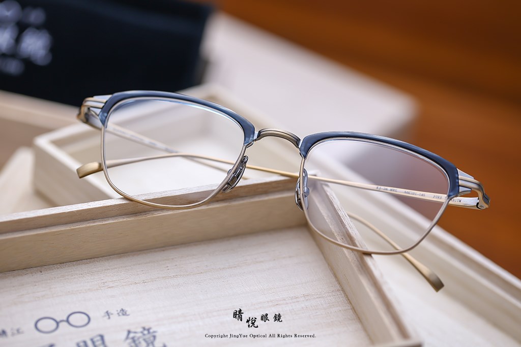 睛悦眼鏡,金子眼鏡,kaneko,手工眼鏡,日本手工眼鏡,KJ26,NVS