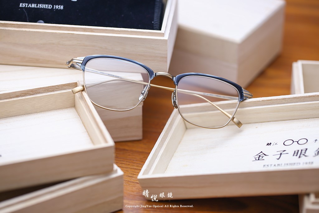 睛悦眼鏡,金子眼鏡,kaneko,手工眼鏡,日本手工眼鏡,KJ26,NVS