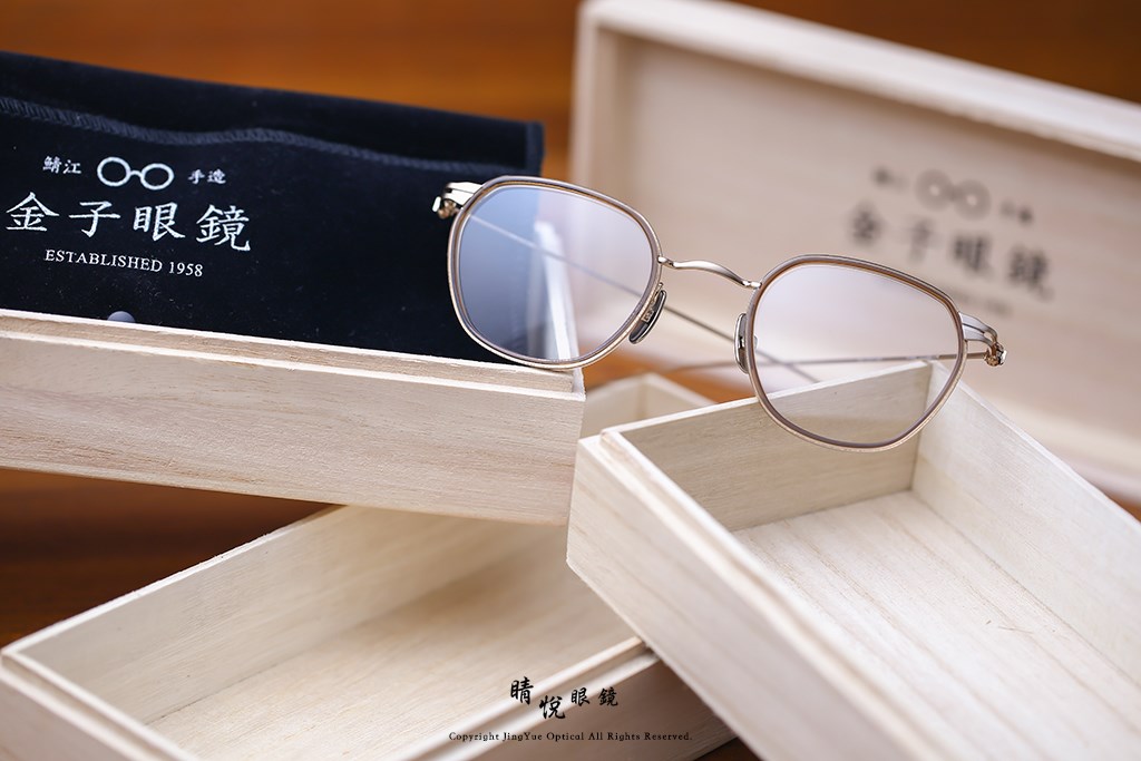 睛悦眼鏡,金子眼鏡,kaneko,手工眼鏡,日本手工眼鏡,KM17,BR