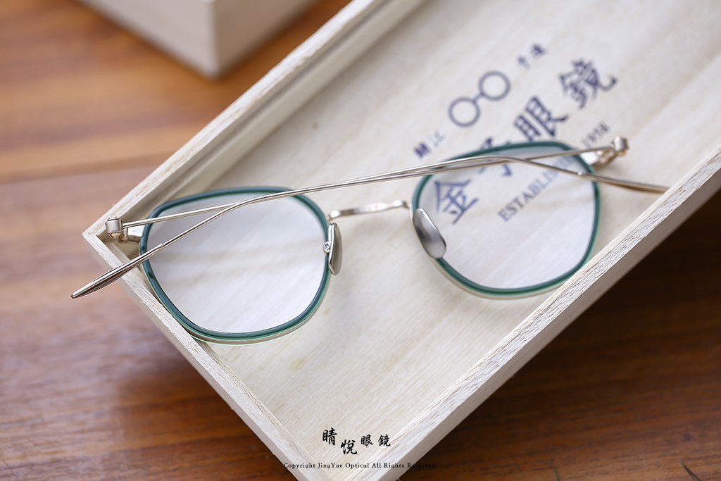 睛悦眼鏡,金子眼鏡,kaneko,手工眼鏡,日本手工眼鏡,KM17,GR